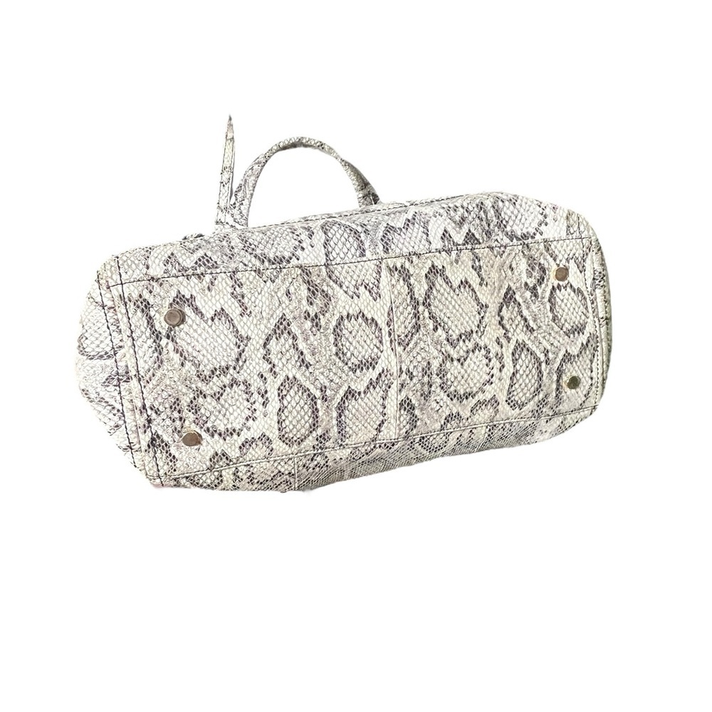 Cole Haan Ellie Leather Snakeskin Purse - Picture 3 of 7